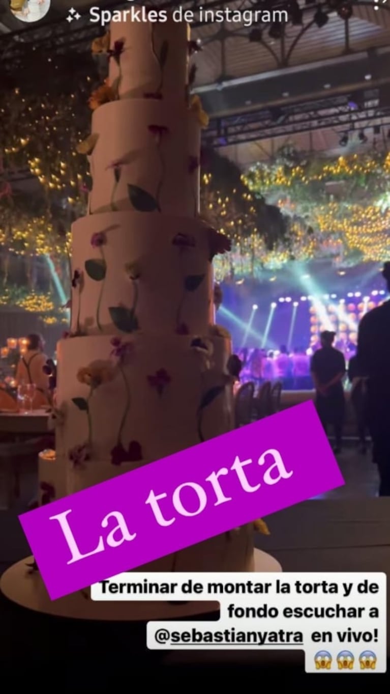 El casamiento de Stefi Roitman y Ricky Montaner, por dentro: se filtraron los videos del alocado festejo