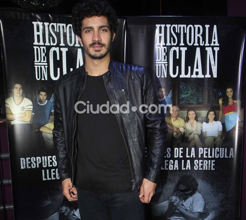 El Chino Darín, protagonista de Historia de un clan. Foto: Movilpress-Ciudad.com.