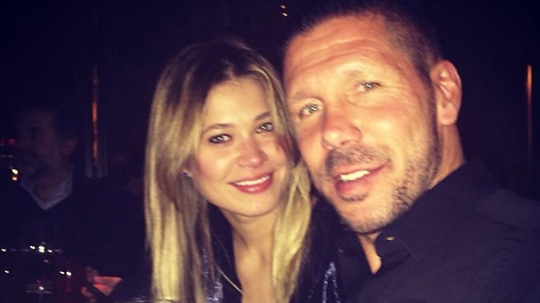 El Cholo Simeone y Carla Pereyra se convirtieron en padres de una nena (Foto: Instagram)