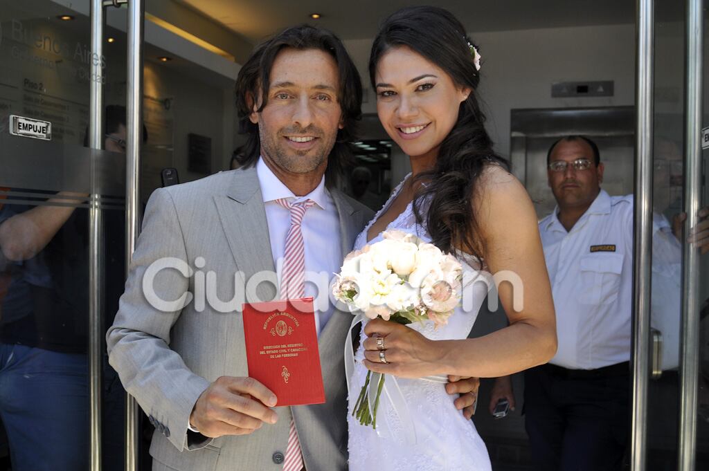 El civil de Mariana de Melo y José Fortunato. (Foto: Jennifer Rubio-Ciudad.com)