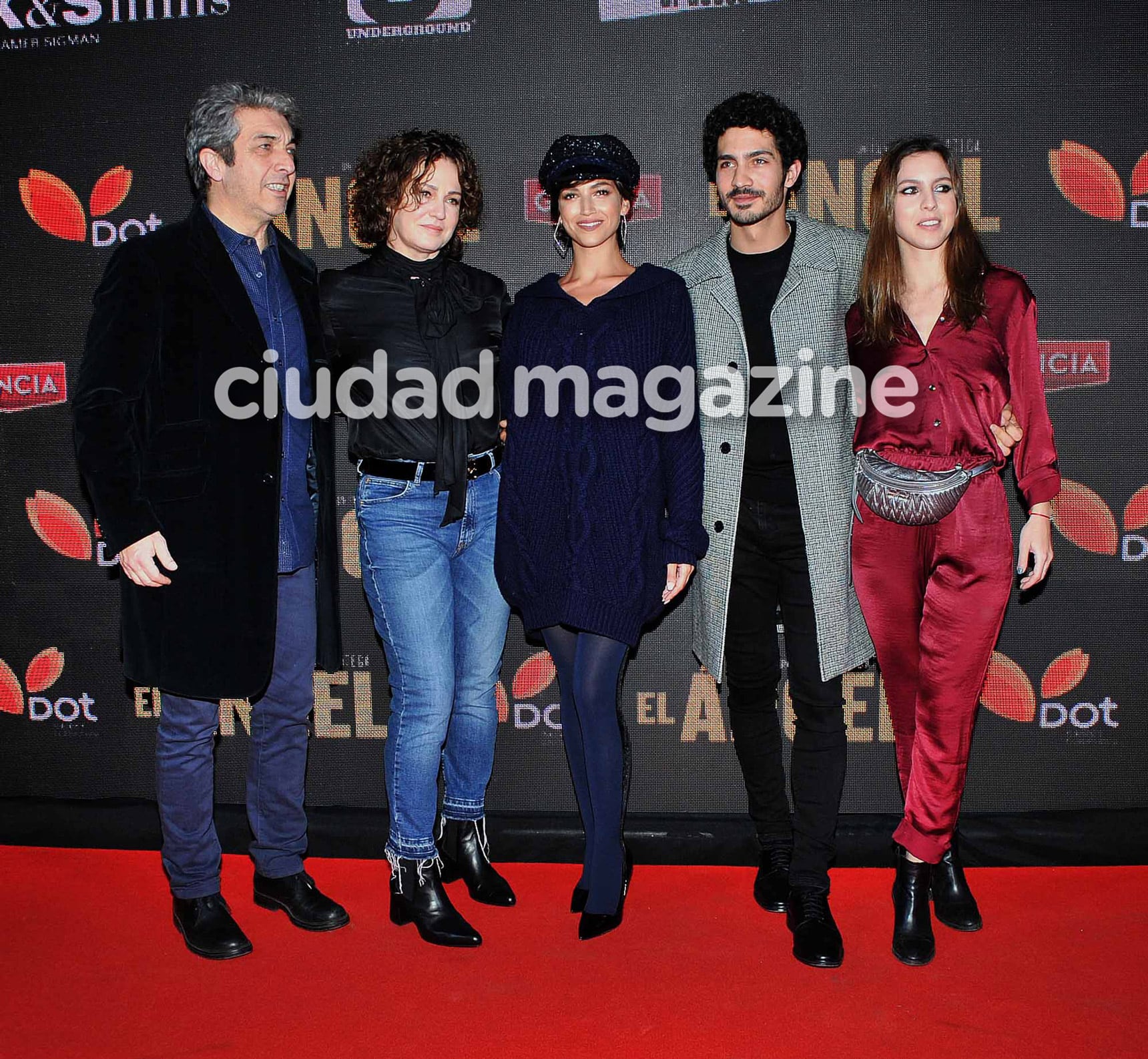 El clan Darín en la avant premier de El Ángel (Foto: Movilpress)