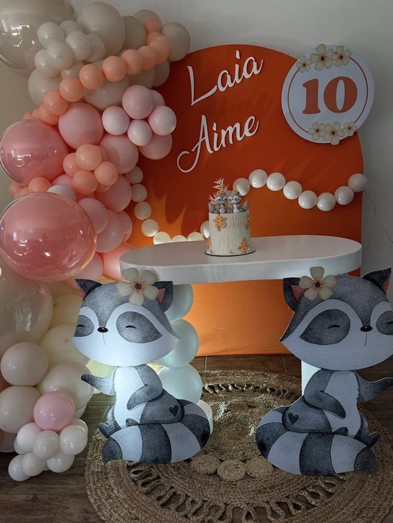 El cumple de Laia y Aimé.