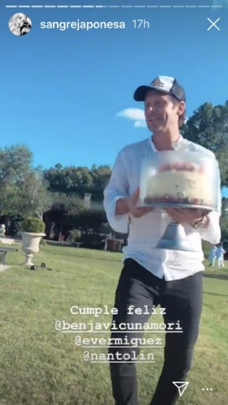 El cumpleaños 'campestre chic' de China Suárez con Benjamín Vicuña en una chacra: "Rodeada de flores y amor"