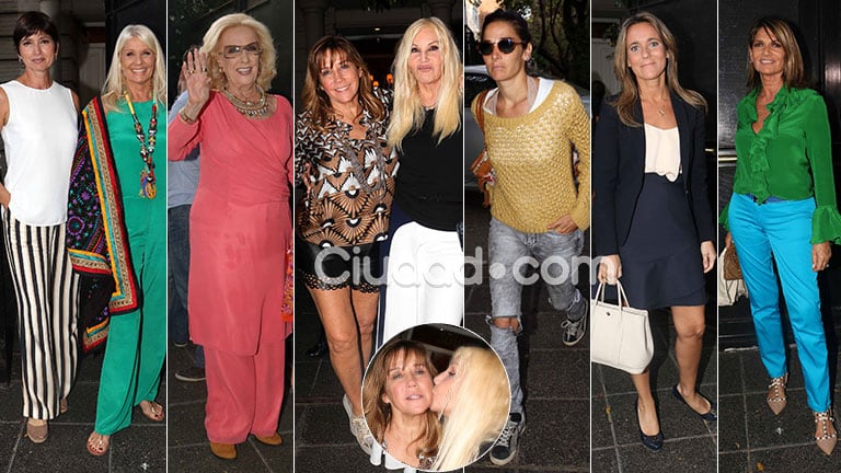 El cumpleaños “solo para mujeres” de Marcela Tinayre. (Foto: Movilpress)