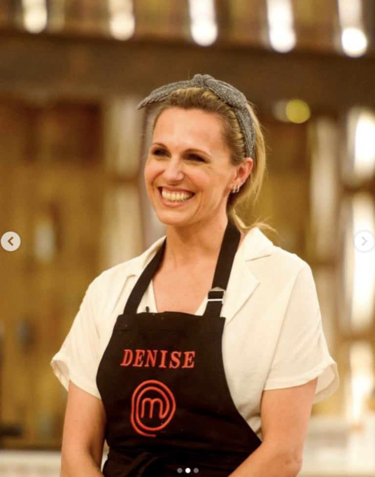 El descargo de Denise Dumas tras haber quedado eliminada de MasterChef Celebrity 3: "Me quedé afuera por un pancho"