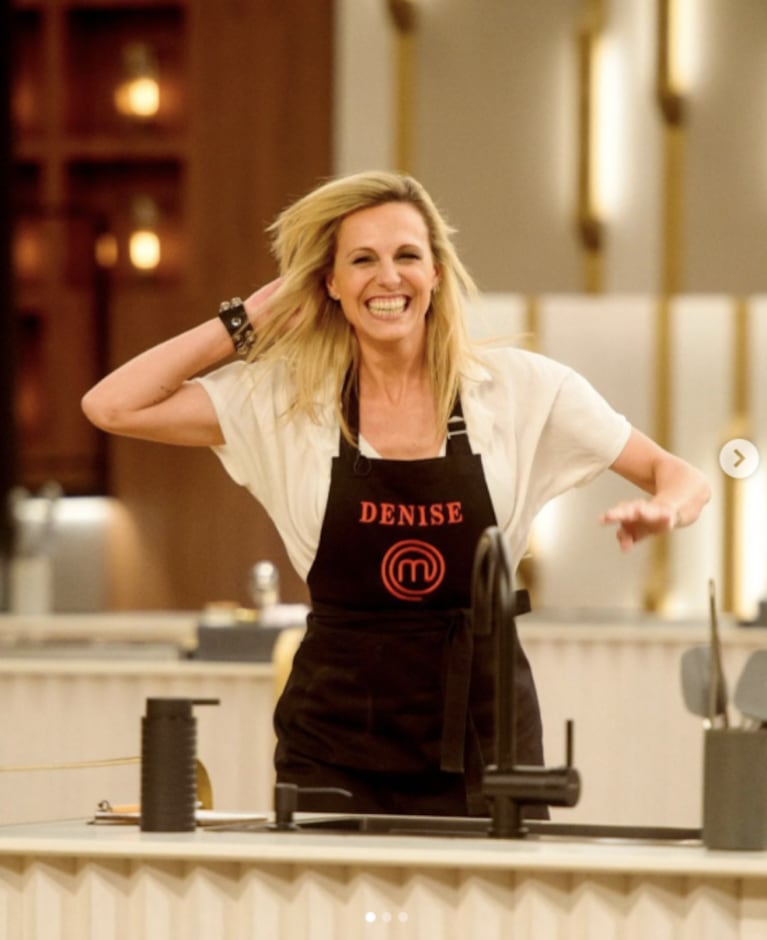 El descargo de Denise Dumas tras haber quedado eliminada de MasterChef Celebrity 3: "Me quedé afuera por un pancho"