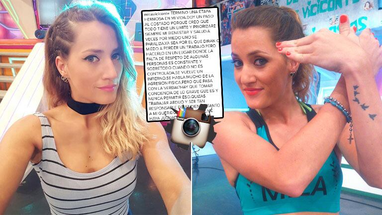 El descargo de Micaela Viciconte tras renunciar a Combate. Foto: Ciudad.com/ Web