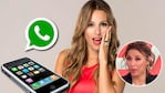 El desesperado aviso de Pampita: A mis contactos les digo que tengo WhatsApp hackeado