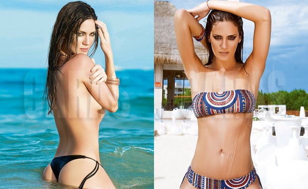 El destape hot de Paula Chaves en Playa del Carmen. (Foto: Caras)