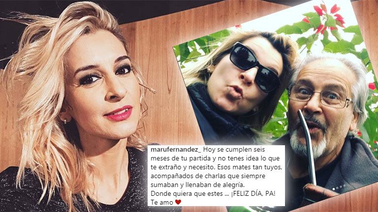 El difícil trance personal de Mariela Fernández: Murió mi papá y si no paraba, iba a terminar mal