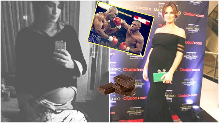 El divertido episodio de Paula Chaves tras comer un chocolate (Fotos: Instagram y Ciudad.com)