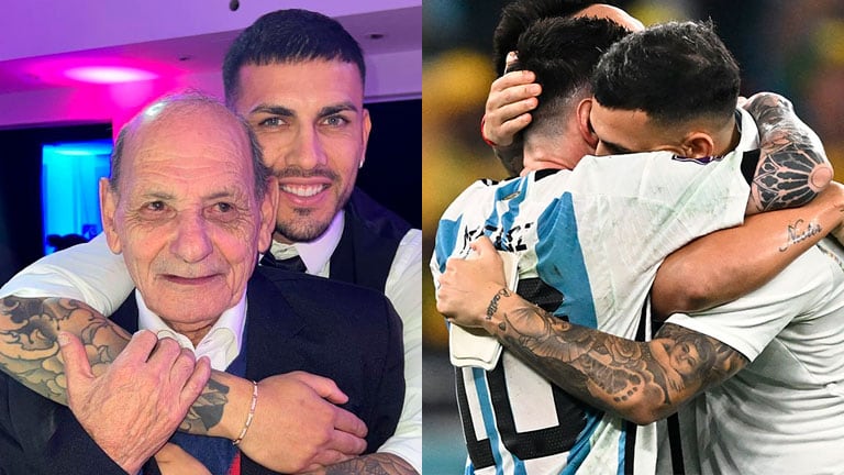 El dolor de Leandro Paredes en pleno Mundial Qatar 2022: Te nos fuiste, viejito