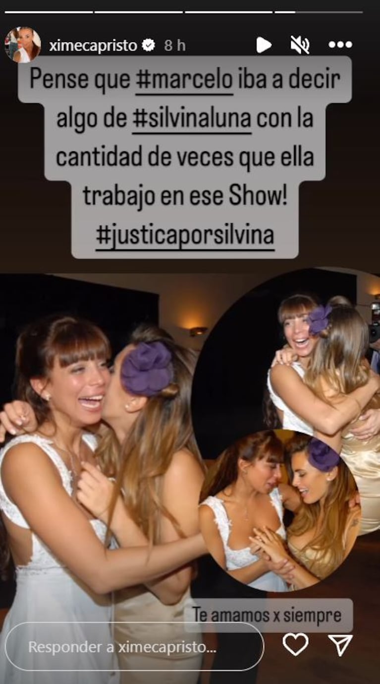 El doloroso reclamo de Ximena Capristo a Marcelo Tinelli por Silvina Luna,  tras el debut de Bailando 2023 | Ciudad Magazine