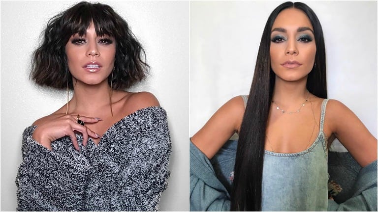 El drástico cambio de look de Vanessa Hudgens… ¡de carré con flequillo a melena larguísima! Foto: Instagram