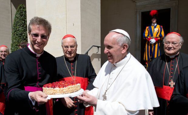 El dulce regalo para el papa Francisco. (Foto: Web)