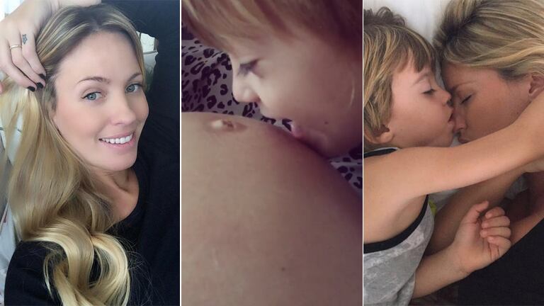 El dulce video del hijo de Rocío Guirao Díaz hablándole a su hermanita (Foto: Instagram)