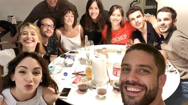 El elenco de Patito Feo junto a Thelma Fardin en una cena reencuentro tan emotiva como especial