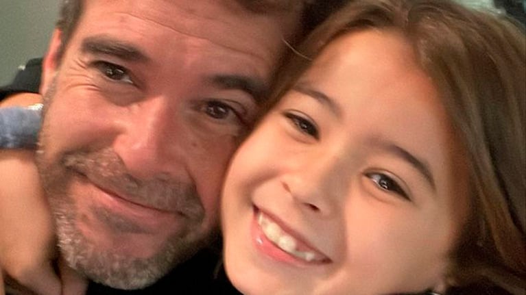 El emotivo mensaje de Nicolás Cabré a su hija Rufina por sus 10 años