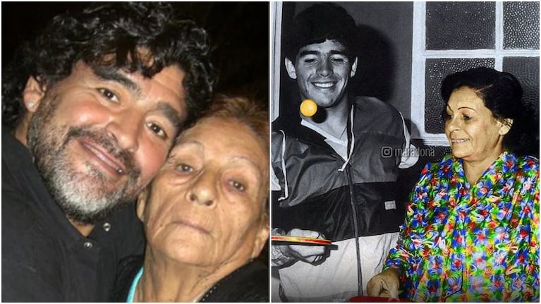 El emotivo recuerdo de Maradona en un aniversario de la muerte de Doña Tota: Ya siete años, mamá