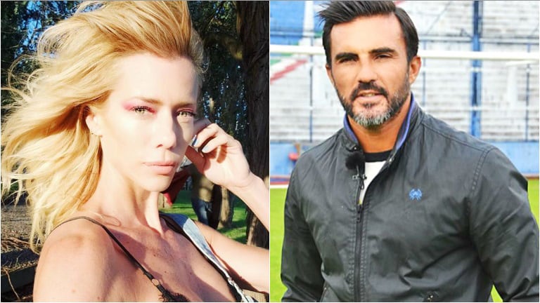 El enojo de Fabián Cubero con Nicole Neumann (Fotos: Instagram)