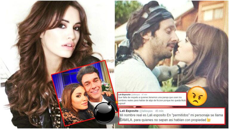 El enojo de Lali Espósito en Twitter (Fotos: Web y Twitter)