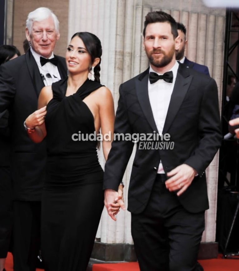 El espectacular look de Antonela Roccuzzo en los premios Laureus en París