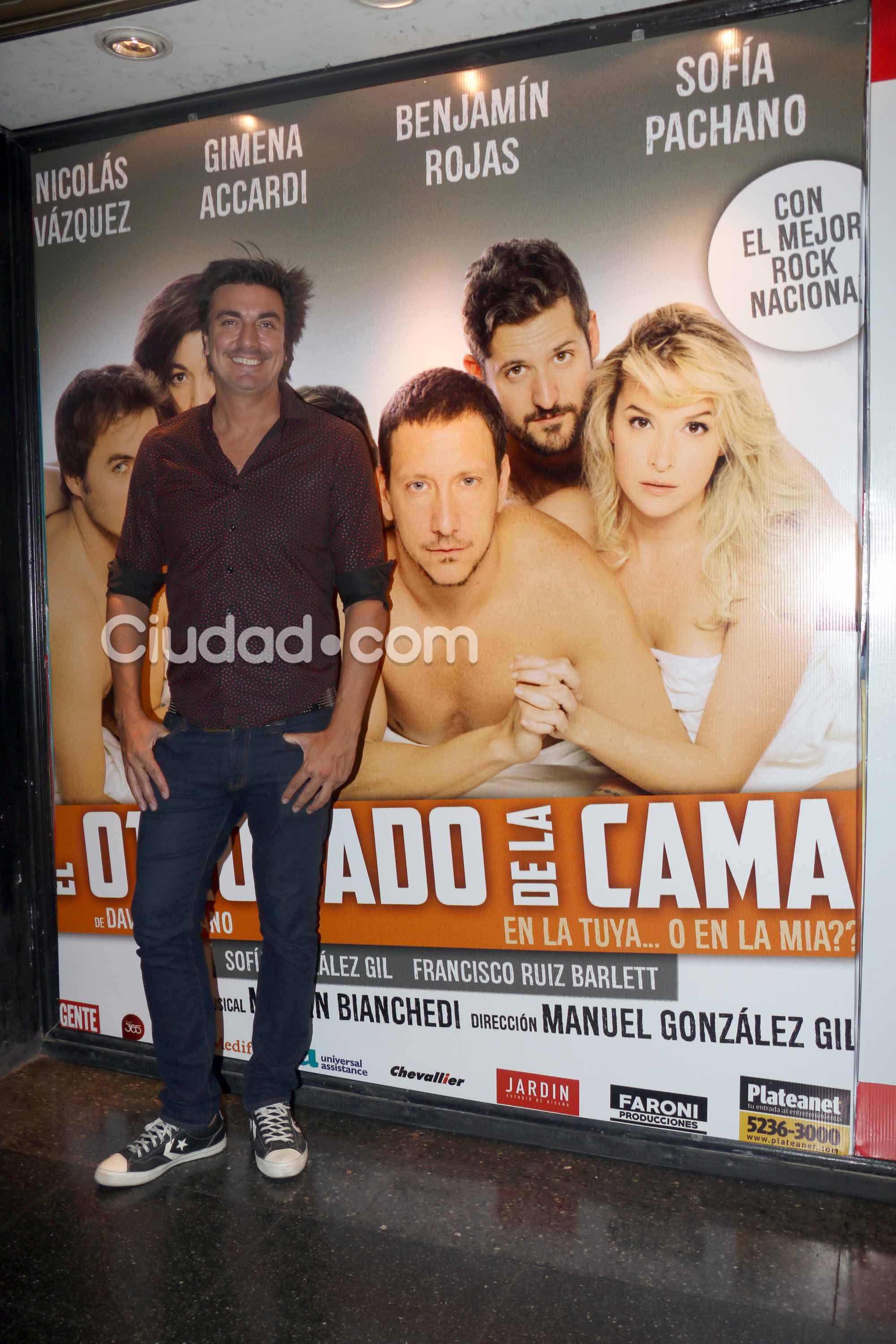 El estreno con famosos de El otro lado de la cama. (Foto: Movilpress)