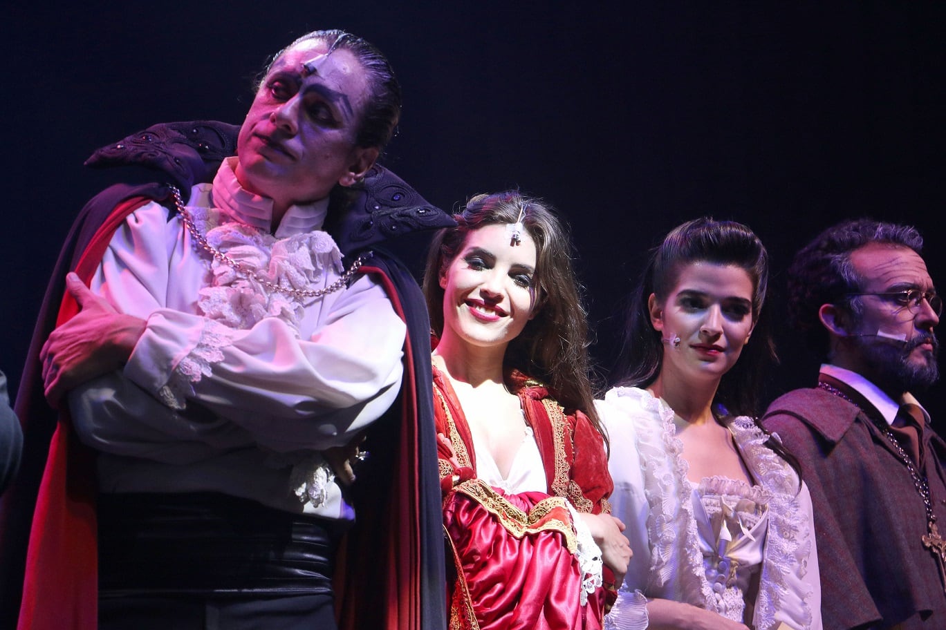 El estreno de Drácula, el musical. Foto: Prensa.