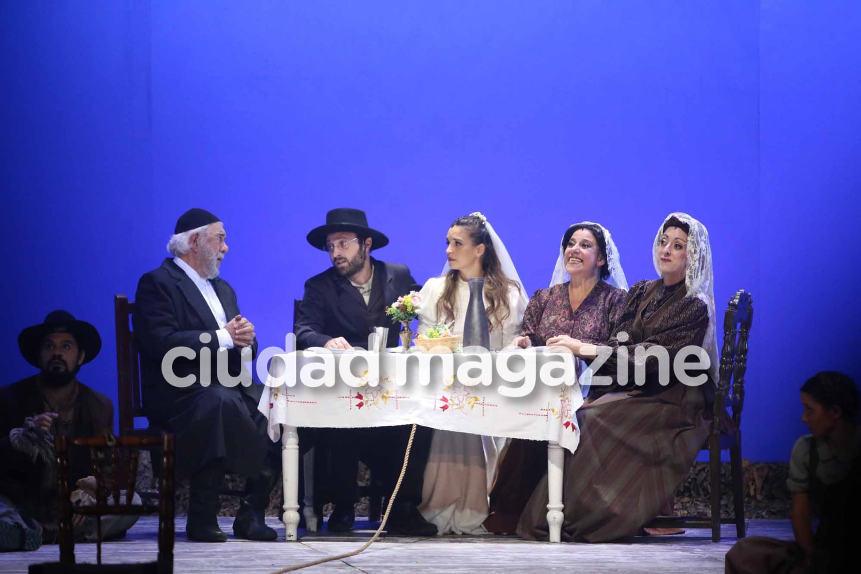 El estreno de El violinista en el tejado. Foto: Movilpress.