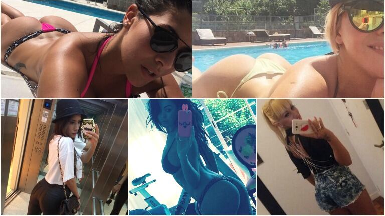 El fenómeno de las belfies, las autofotos donde las famosas lucen sus súper colas. Foto: Instagram/ Twitter