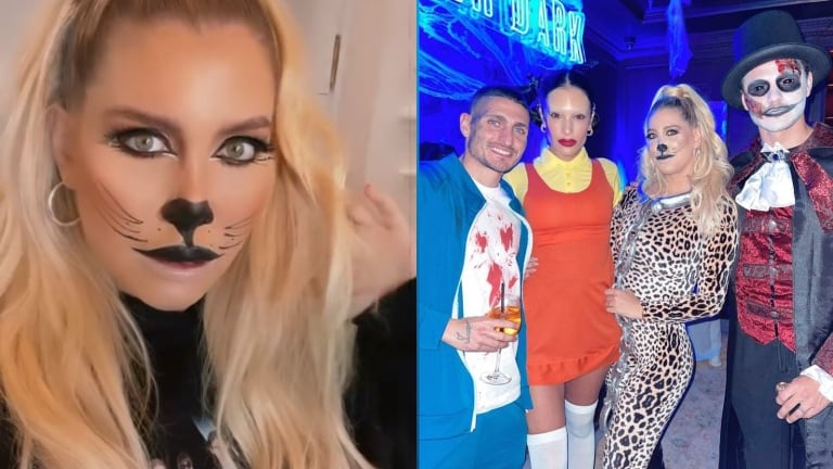 El festejo de Haloween de Wanda Nara y Mauro Icardi tras la reconciliación (Fotos: Capturas de Instagram Stories)