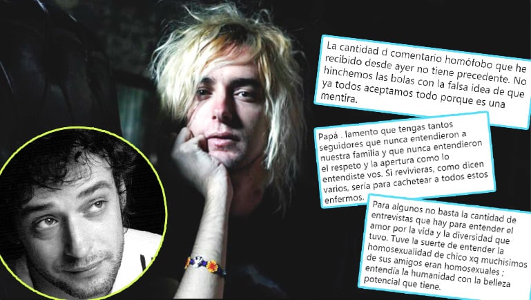 El fuerte descargo de Benito Cerati tras las críticas que recibió por confesar que es gay (Fotos: Web)