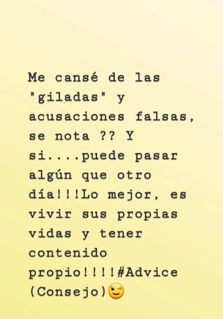 El furioso descargo de Nicole Neumann, en medio de su conflictiva relación con Cubero y Mica Viciconte