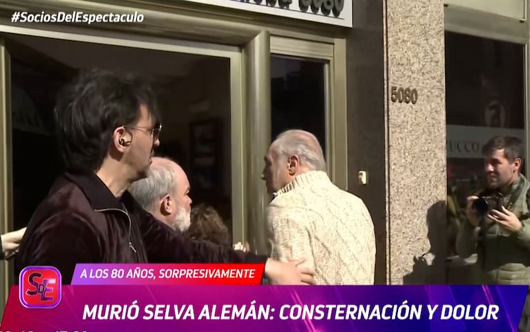 El gesto de Gustavo Yankelevich con Arturo Puig, tras la muerte de Selva Alemán: “Estaban distanciados”