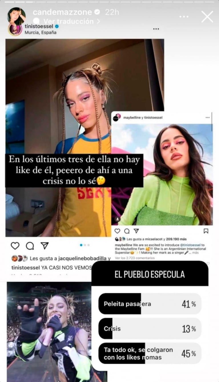 El gesto de Rodrigo de Paul en medio de los rumores de separación de Tini Stoessel