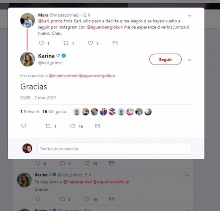 El "guiño buena onda" de Karina La Princesita con el Kun: ¿reconciliación en marcha?