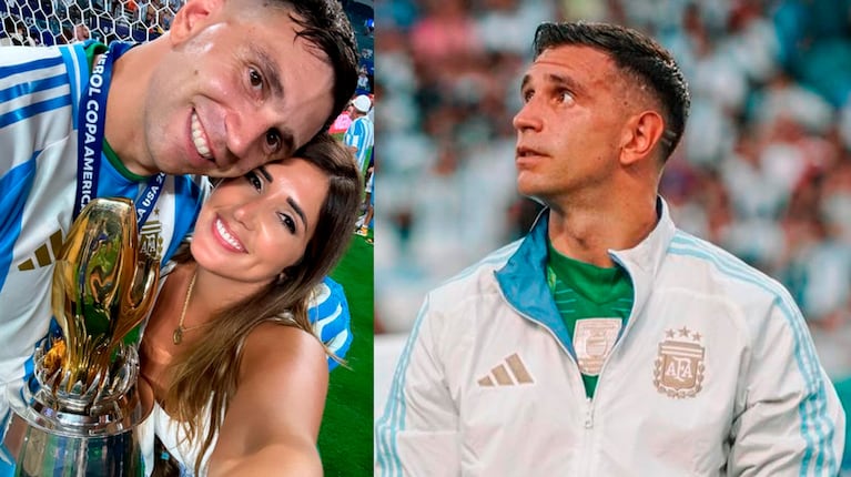 El guiño en redes de la esposa de Dibu Martínez antes de que la Selección Argentina ganara la Copa América.