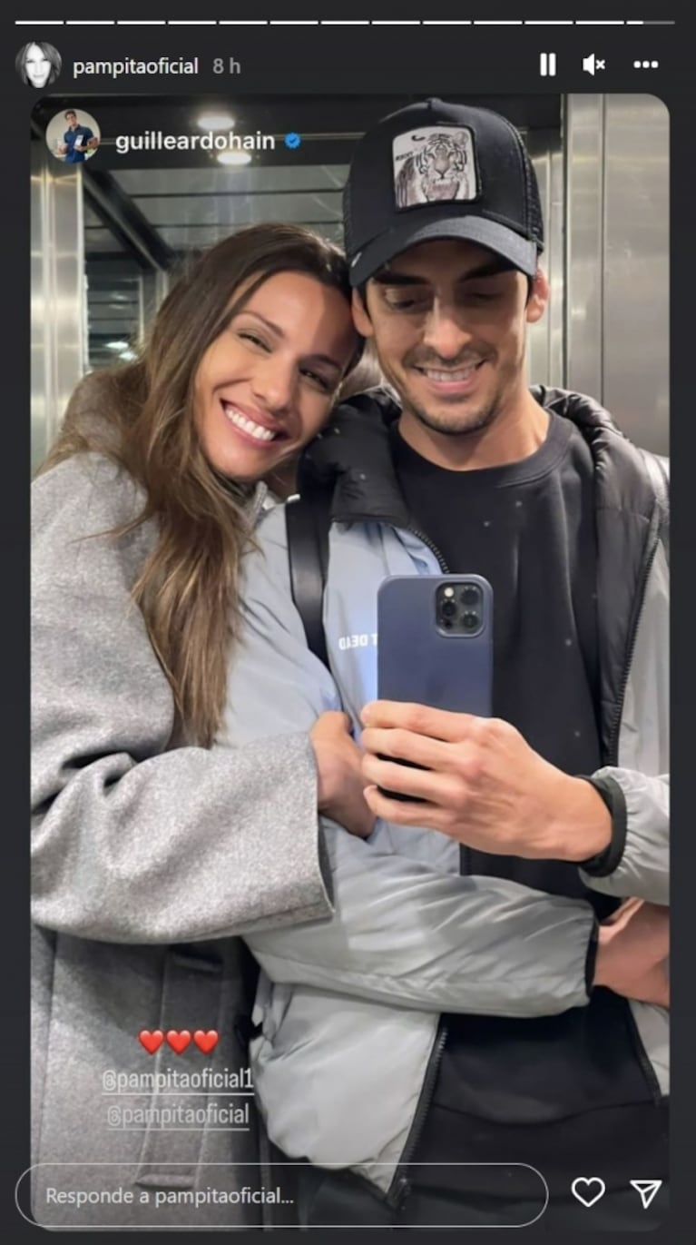 El hermano de Pampita le blanqueó los dientes y ella compartió el resultado