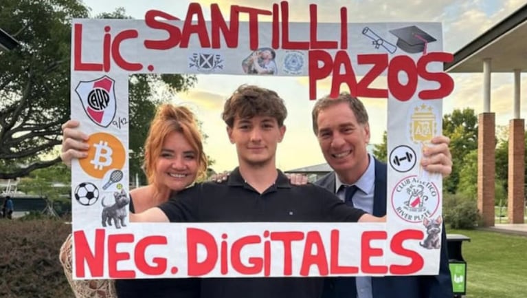 El hijo de Nancy, que estudió negocios digitales, compró Libra tras el tuit del Presidente. Foto: IG | @nancypazos