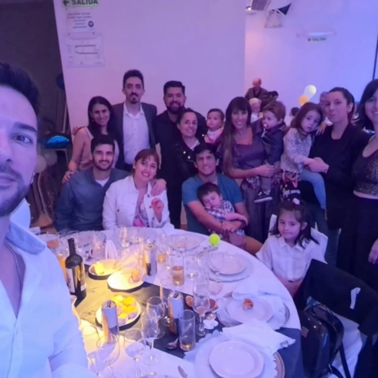 El hijo del doctor Cormillot y Estefanía Pasquini celebró su primer año y fue bautizado: todas las fotos