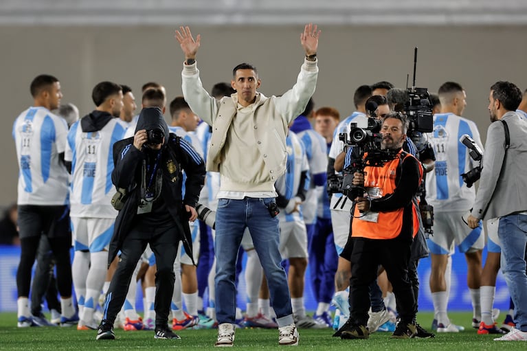 El homenaje a Ángel di María