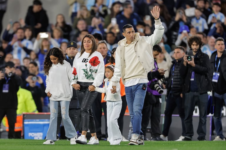 El homenaje a Ángel di María