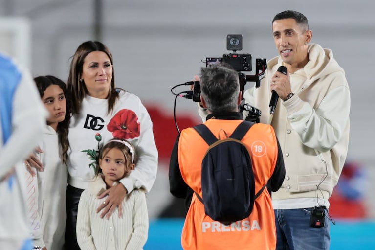 El homenaje a Ángel Di María