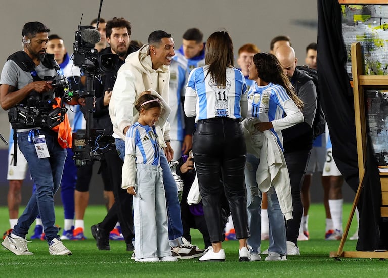 El homenaje a Ángel di María