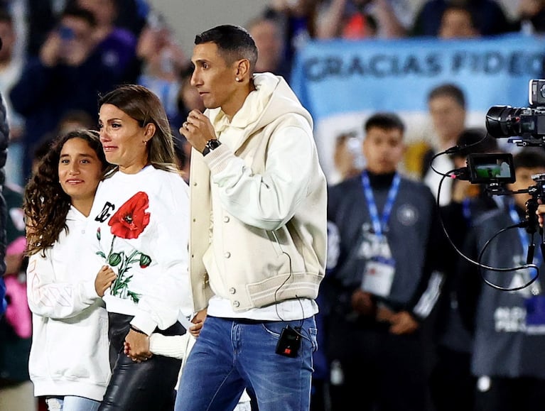 El homenaje a Ángel di María