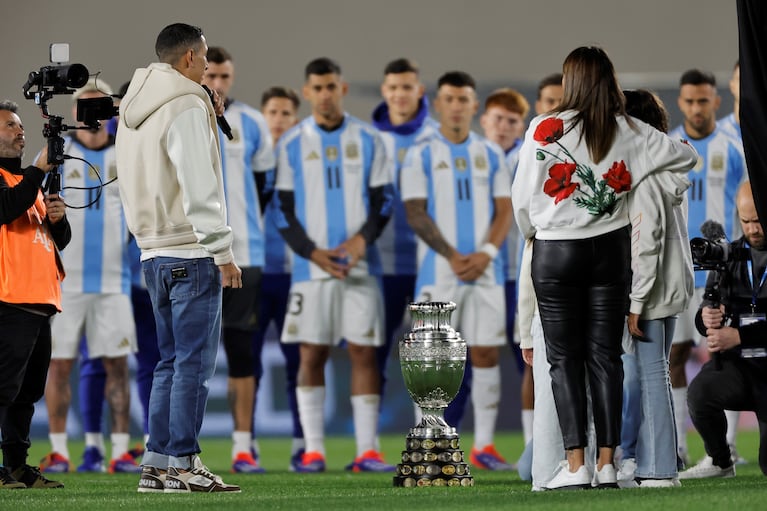 El homenaje a Ángel di María