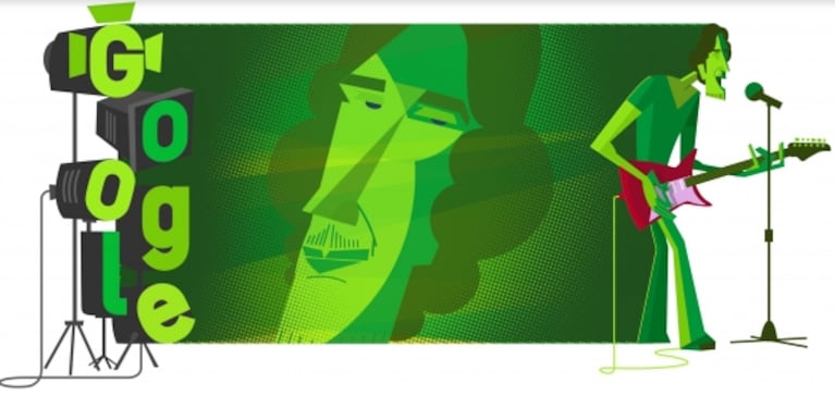 El homenaje de Google a Luis Alberto Spinetta, a 70 años de su nacimiento