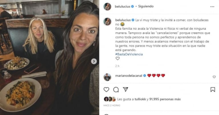 El Hotel de los Famosos: Belu Lucius defendió a su hermana Emily de las graves acusaciones