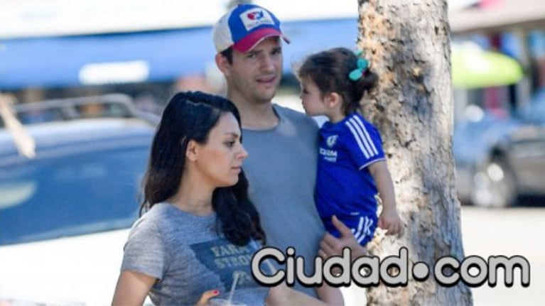 El llamativo nombre del segundo hijo de Ashton Kutcher y Mila Kunis (Foto: Grosby Group)