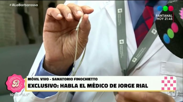 El médico de Jorge Rial explicó cómo funciona el dispositivo que le colocaron en el corazón al conductor 